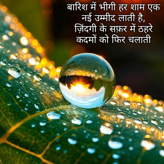 Pani Par Shayari In Hindi