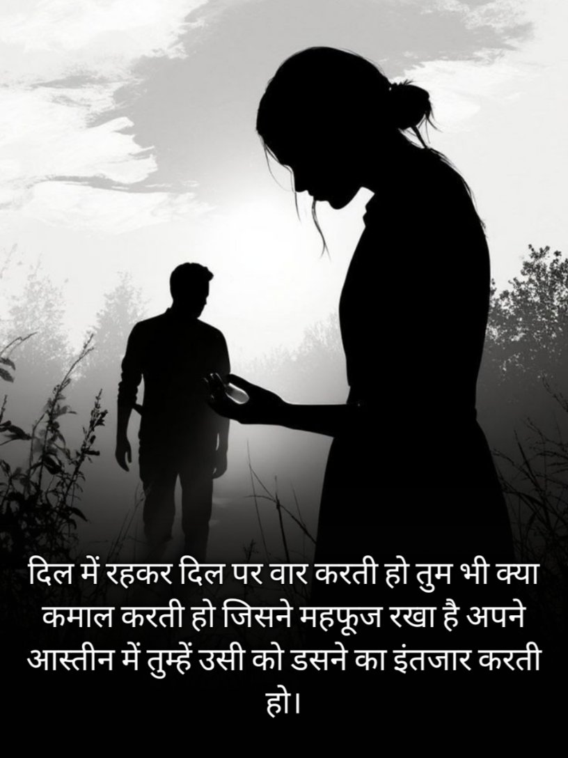 Pyar me Dhoka Shayari