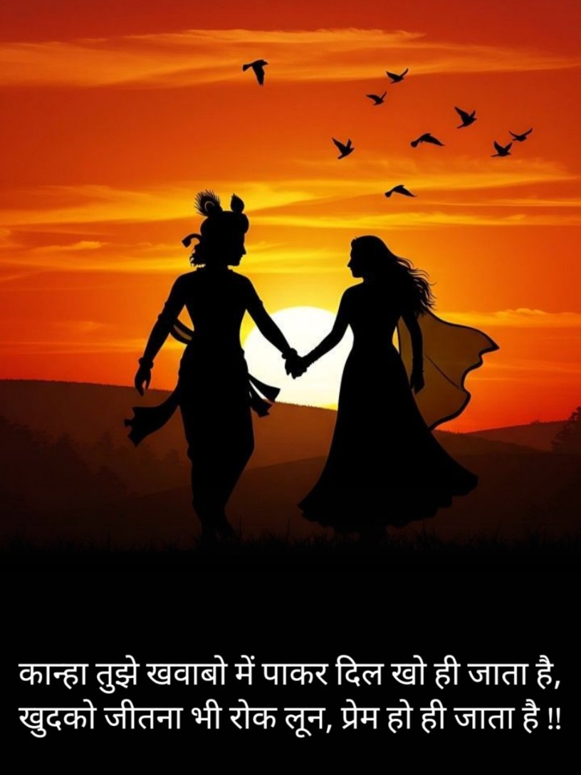 Radha Krishna Shayari 