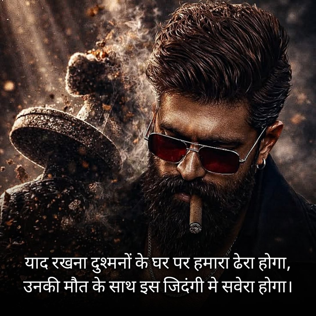 Gangster Shayari 2 Line