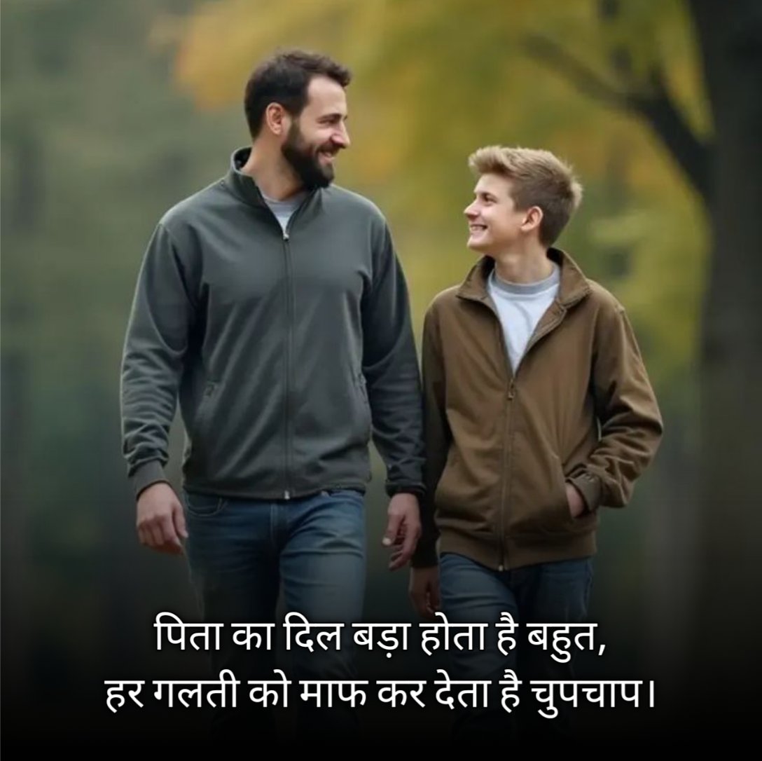 पापा के लिए शायरी हिन्दी में