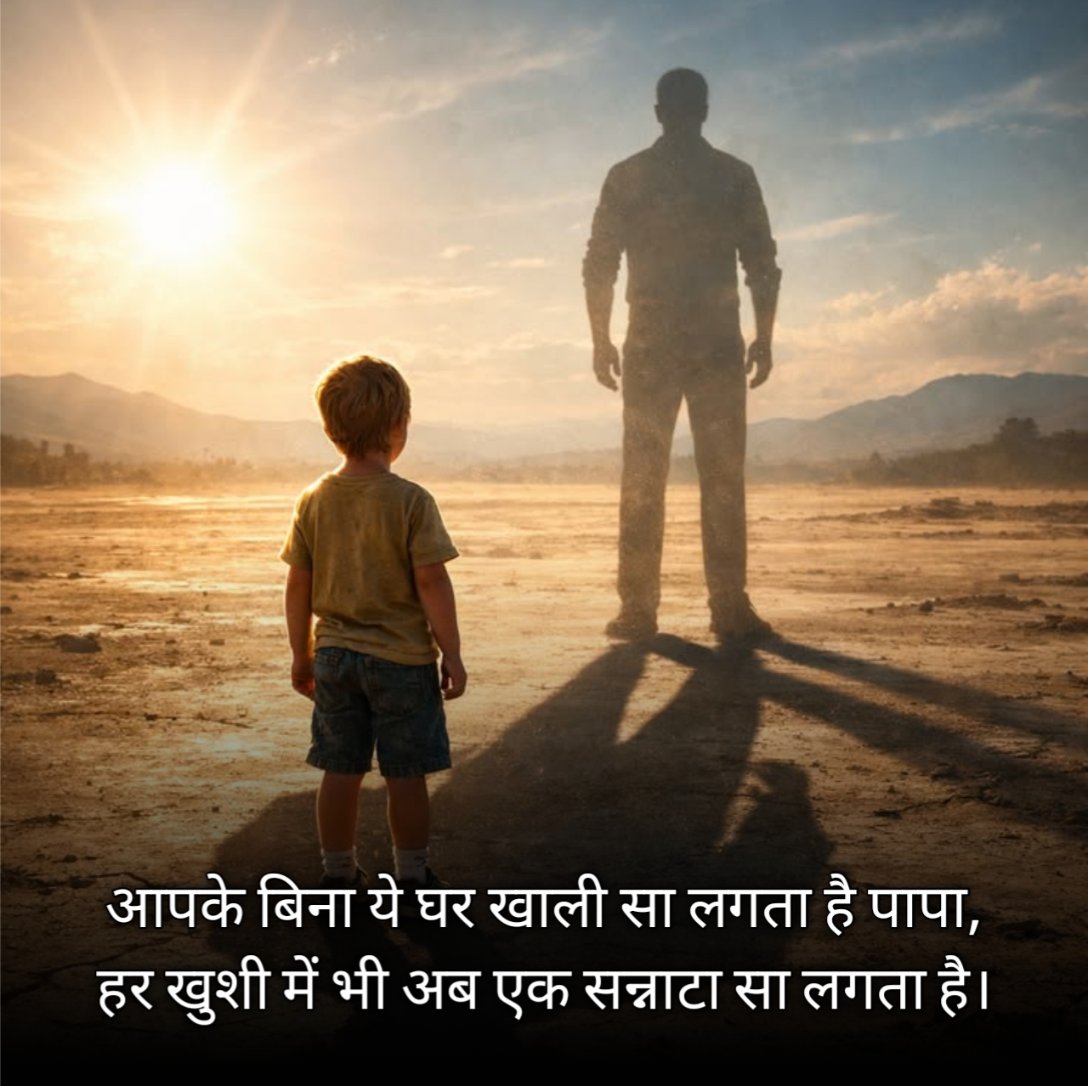 Miss You Father Shayari