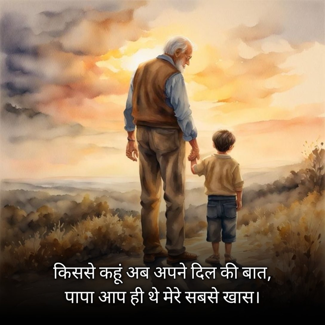 Miss You Father Shayari