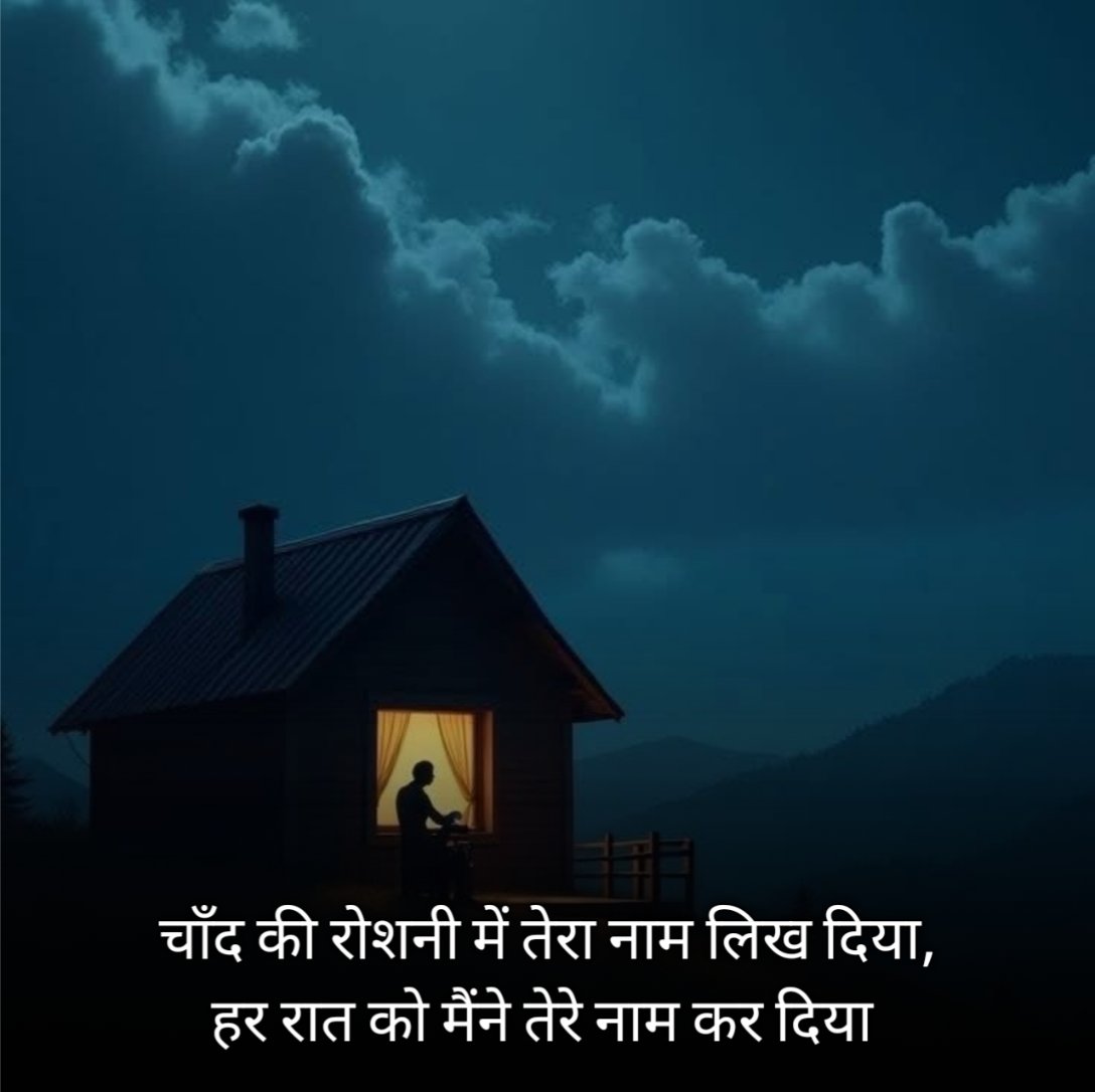 Good Night Shayari 2 Line