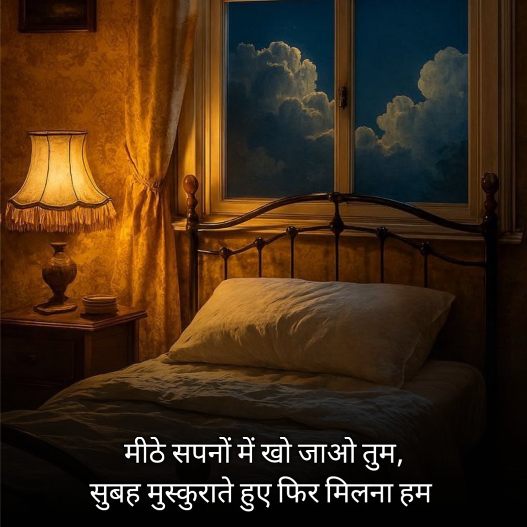 Good Night Shayari 2 Line