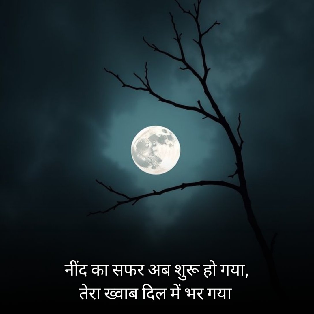 Good Night Shayari 2 Line