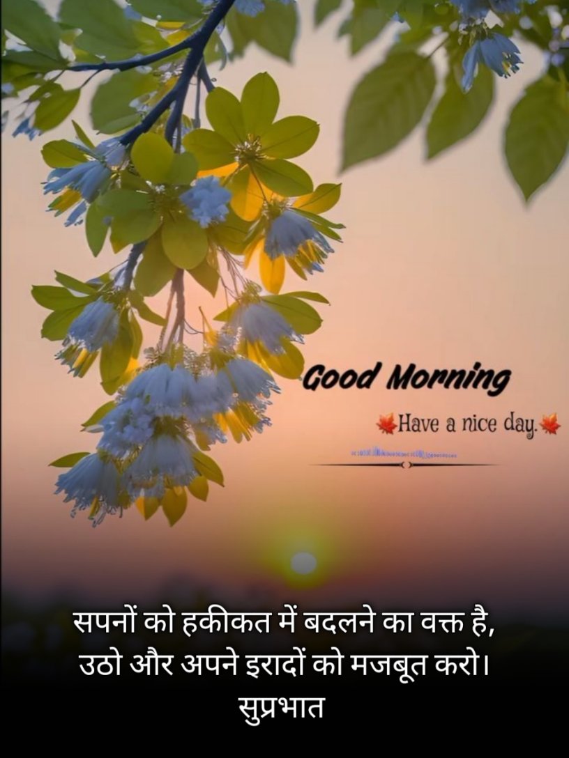 Good Morning Shayari in Hindi