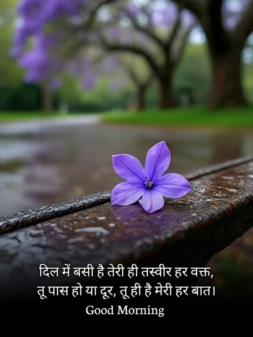 Romantic Good Morning Shayari