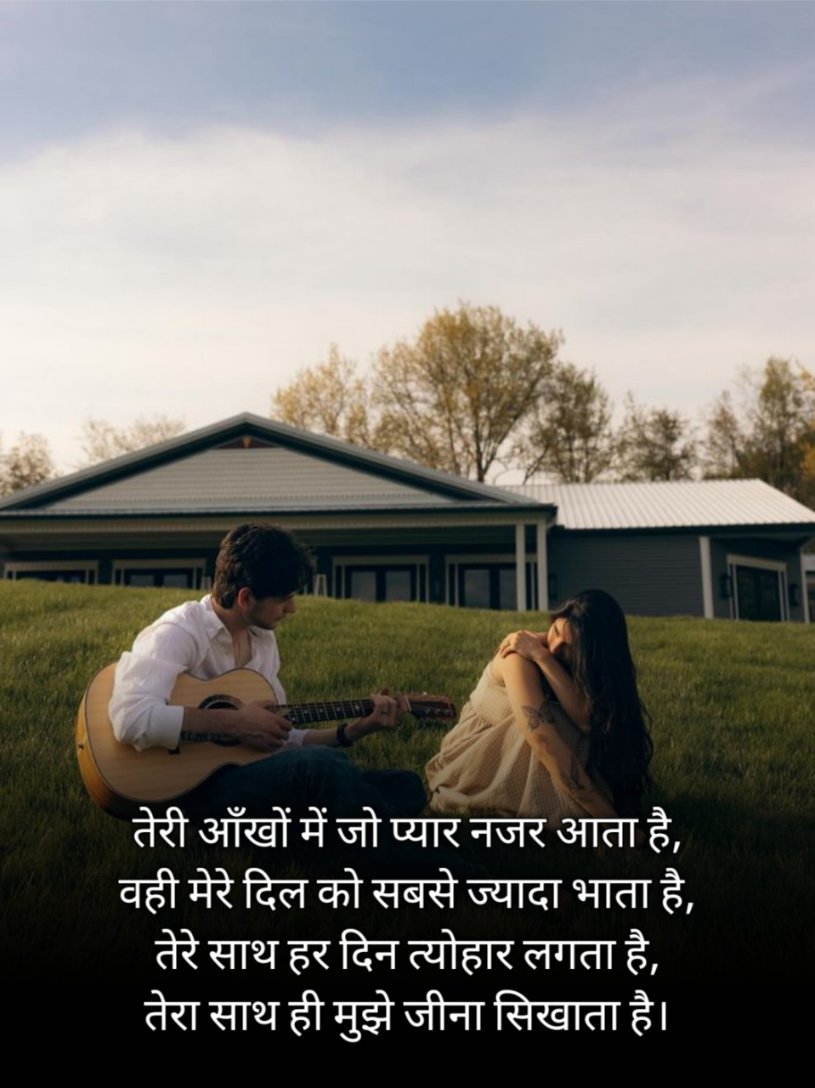 Pyar Bhari Shayari in Hindi