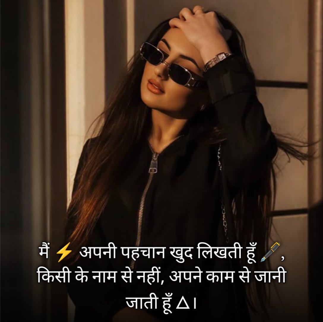 Attitude Shayari For Girls