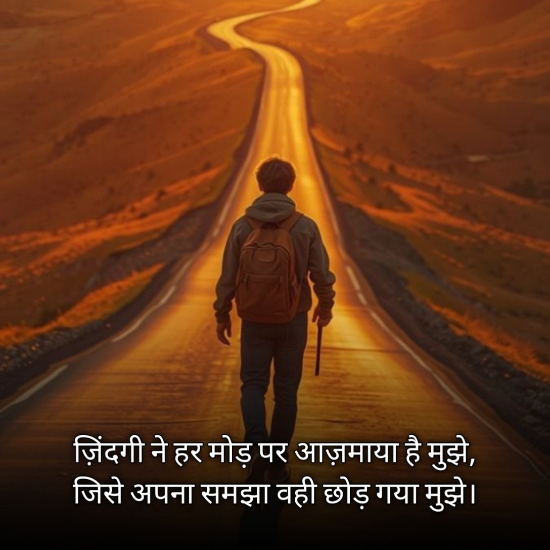 Sad Zindagi Shayari in Hindi
