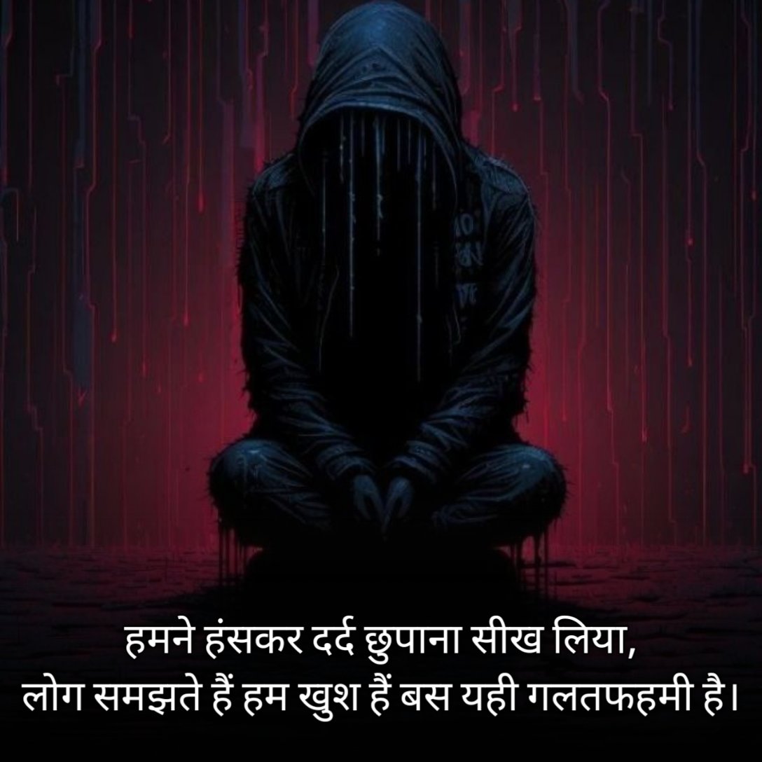 Dard Bhari Shayari In Hindi