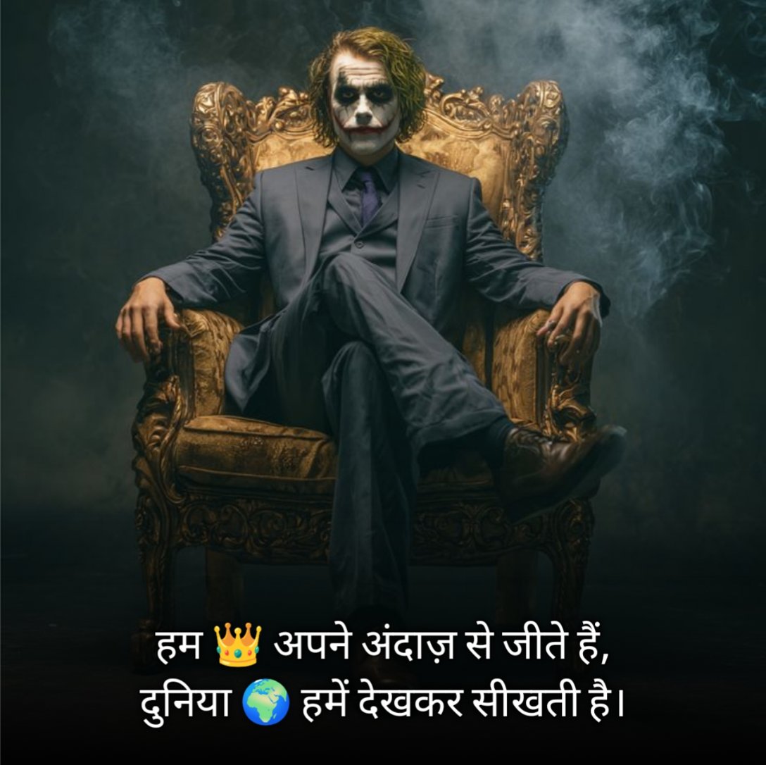 Royal Attitude Shayari In Hindi