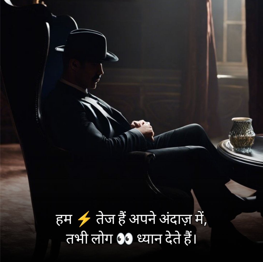 Royal Attitude Shayari For Boys